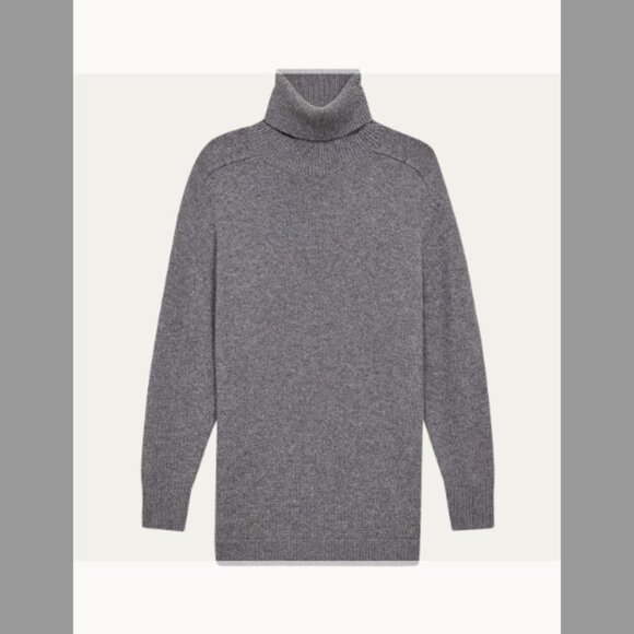 Theory NWT Long Oversized Cashmere Turtleneck Sweater (Orig.$495) w/tax (Size XS - Picture 2 of 6